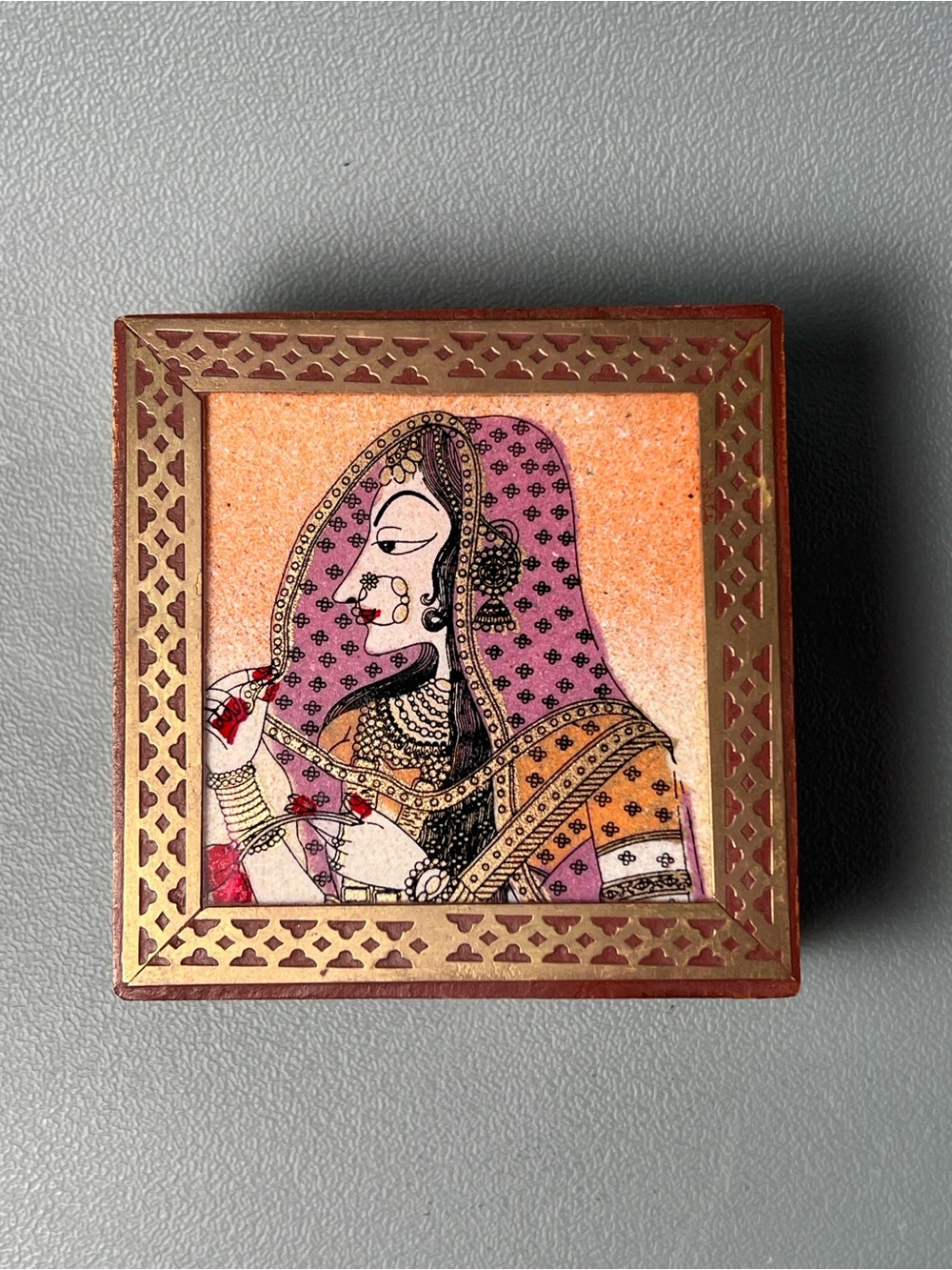 Bani Thani Painting Wooden Box